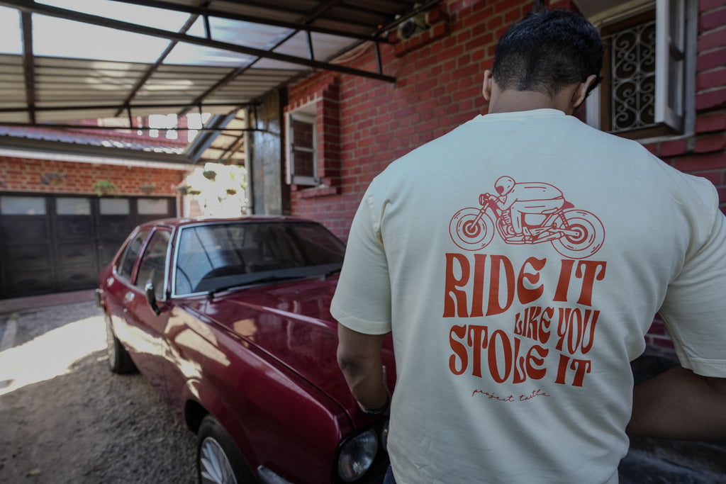 Ride It Like You Stole It Tee