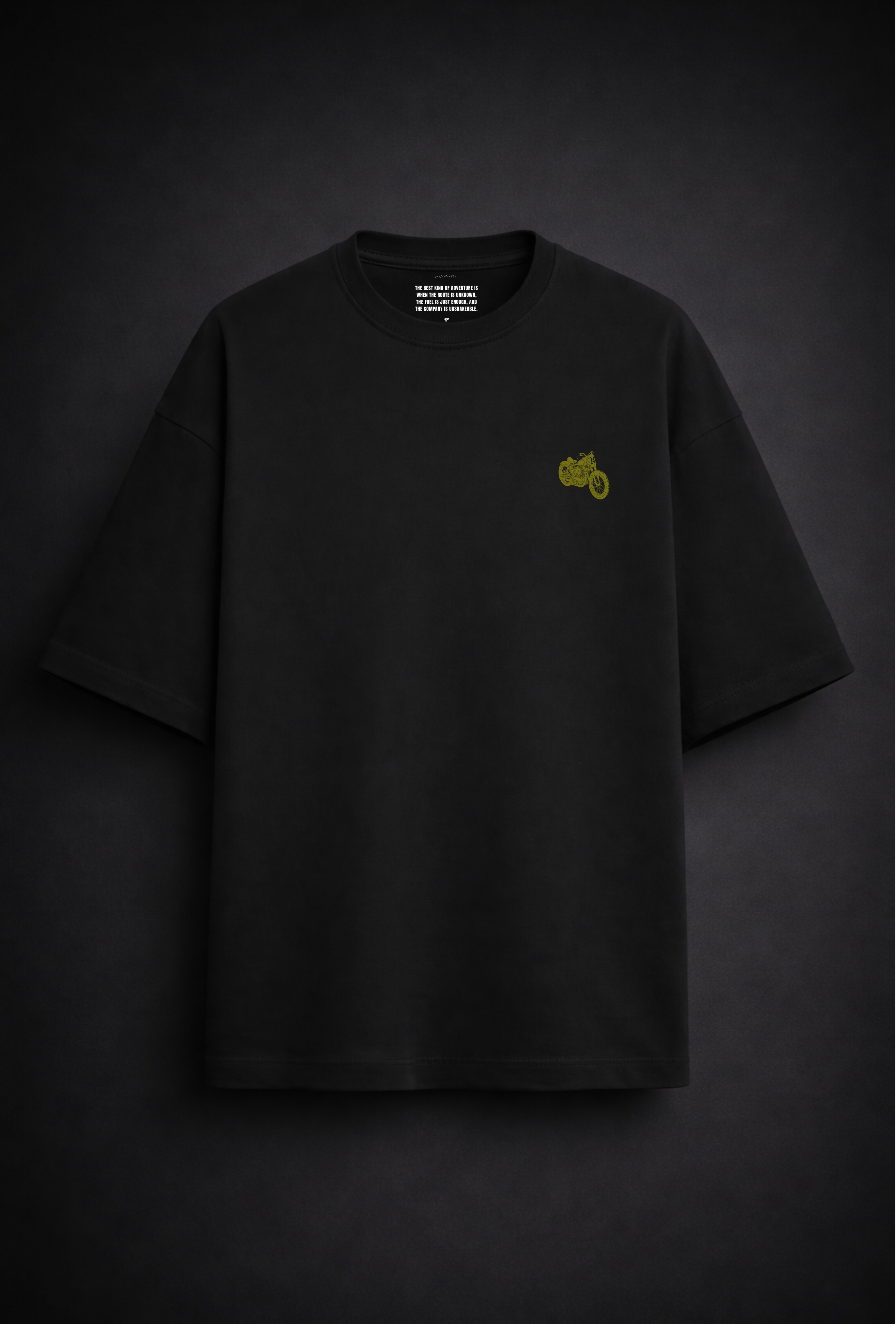 Project Turtle Provisions for the Wild Tee - back view oversized fit