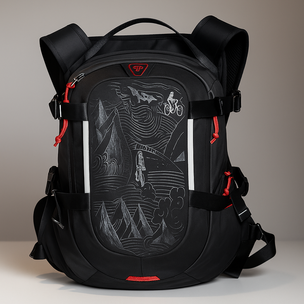 Project Turtle – Shell 1 | All-in-One Motorcycle Backpack